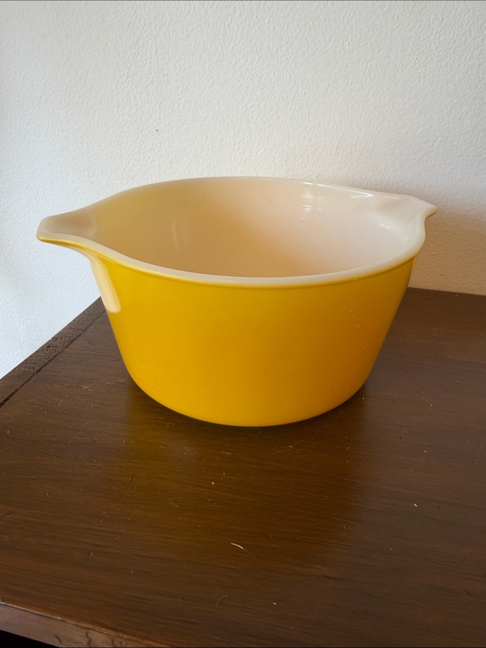 Pyrex Bright Yellow Mixing Bowl